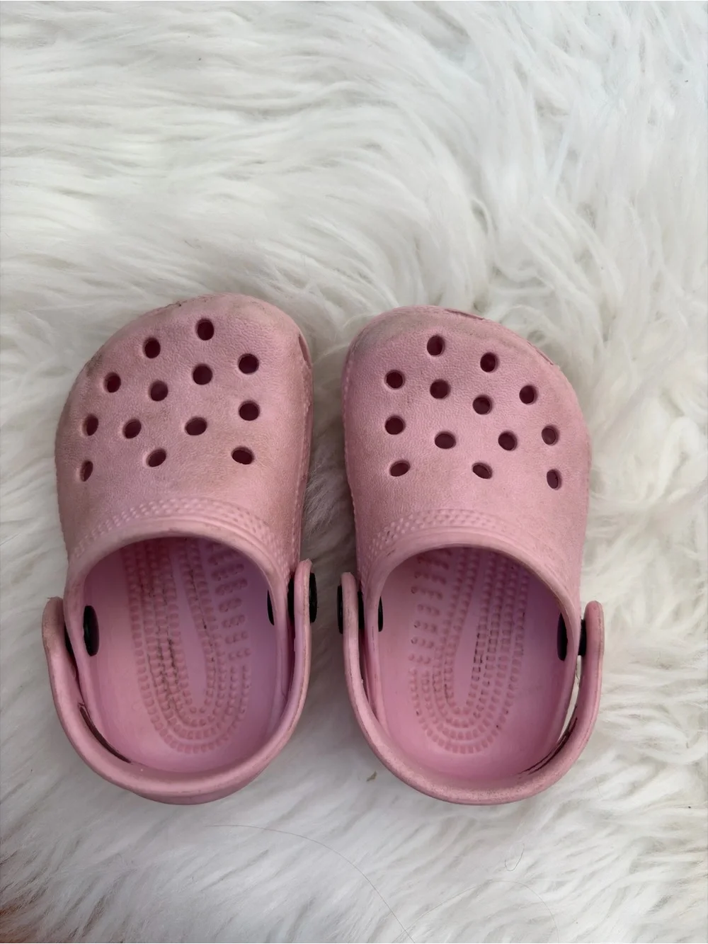 CROCS Kids Light Pink Classic Clog